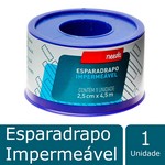 Esparadrapo Impermeável Needs Branco de 2,5cm x 4,5m com 1 unidade