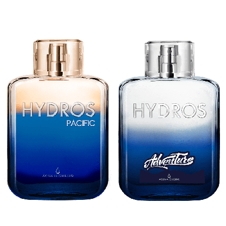 Kit Aniversário ADC45 - Deo Col Hydros  Adventure + Deo Col Hydros Pacific