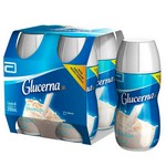 Suplemento Nutricional Glucerna SR. Sabor Baunilha 200ml (pack com 4) Fórmula para Nutrição Baunilha Glucerna SR Frasco 200ml