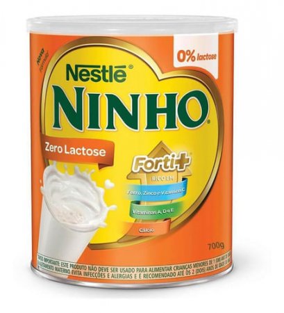 Ninho Pó Zero Lactose 700g Composto Lácteo Ninho Forti