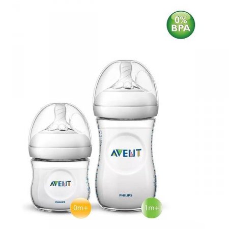 Kit Mamadeiras Petala 125/260ML Philips AVENT SCD101/01 2 Unidades