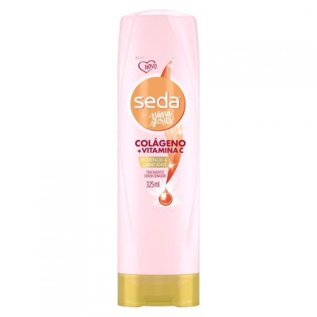 Condicionador Seda Colágeno e Vitamina C by Niina Secrets com 325ml
