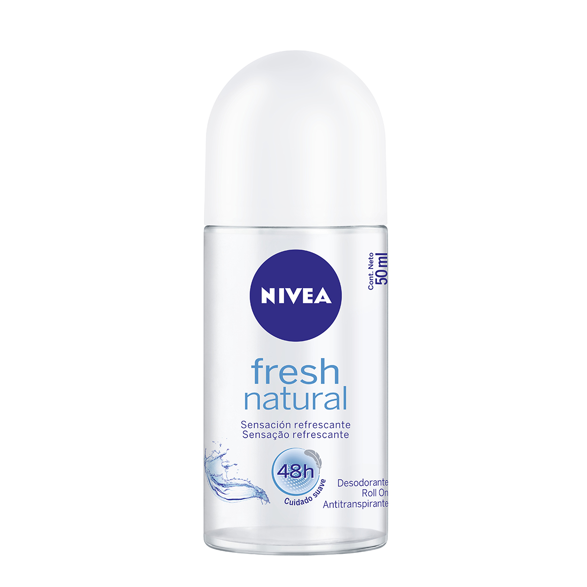 Desodorante Roll on Nivea Natural Fresh