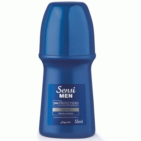 Desodorante Antitranspirante Roll On Masculino Sensi Men Cool Ice Jequiti