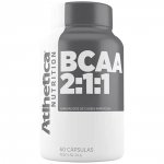 BCAA 2:1:1 Aminoácido 60 cápsulas - Atlhetica Nutrition