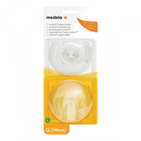 Protetor de Mamilo de Silicone Medela G 24mm 2 Unidades