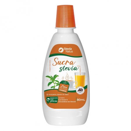 Adoçante Líquido Sucra Stevia 80ml Stevia Natus