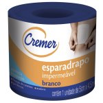 Esparadrapo Impermeável Branco Cremer 5cmX4,5m com 1 unidade