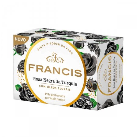 Sabonete em Barra Francis Rosa Negra da Turquia com 90g
