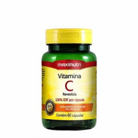 Vitamina C Revestida Maxinutri 60 Cáps