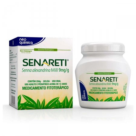 Laxante Senareti Geleia 9mg com 250g
