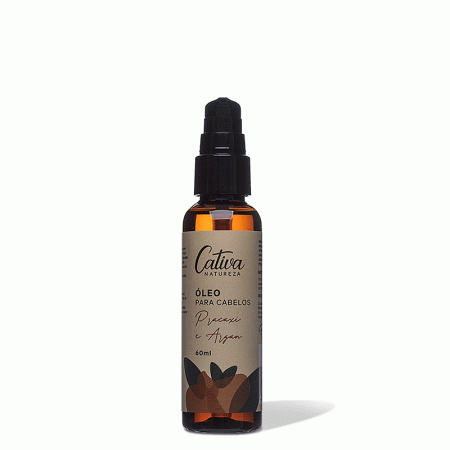 Oleo Para Cabelos Pracaxi E Argan 60 Ml Cativa Natureza
