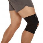 Joelheira Tensor Neoprene Patelar Preto M