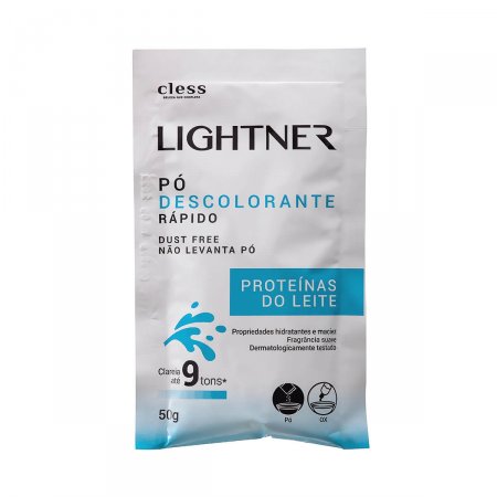 Pó Descolorante Lightner Proteínas do Leite com 50g