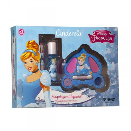 Kit de Maquiagem da Cinderela - View Cosméticos