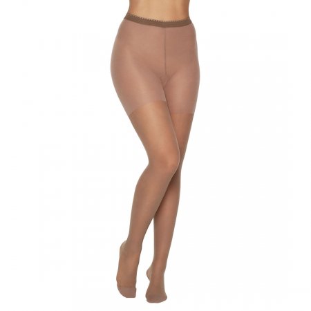 Meia Calça Kendall Suave Compressão Mel  P