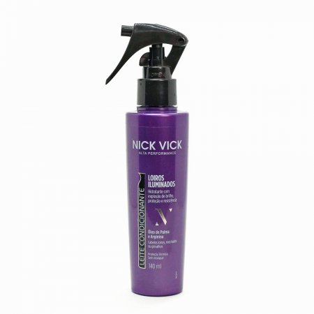 Leite Condicionante Loiros Iluminados Nick Vick Alta Performance 140ml