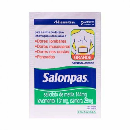 SALONPAS ADESIVO GRANDE 2UN