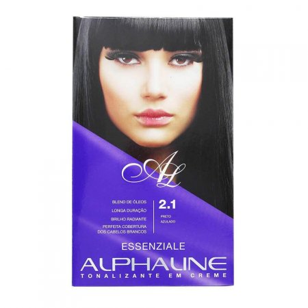 Tonalizante Essenziale 2.1 Preto Azulado Alpha Line