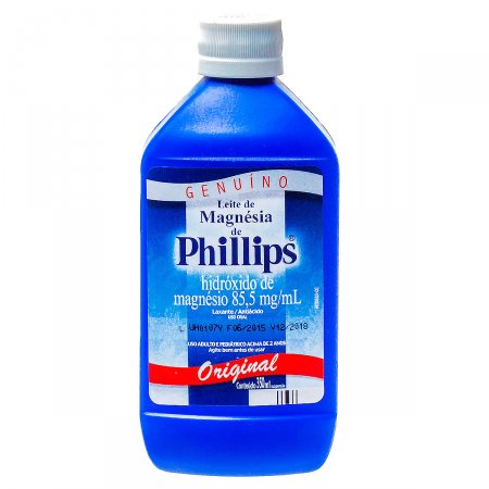 Leite de Magnésia Phillips Original com 350ml