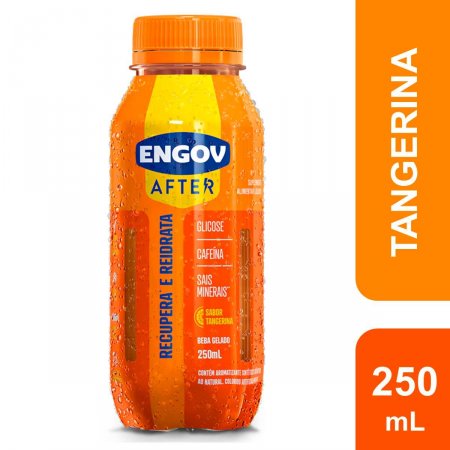 Bebida Engov After Sabor Tangerina com 250ml