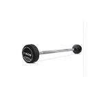 Kit Barra Montada Reta Borracha Kikos 40Kg