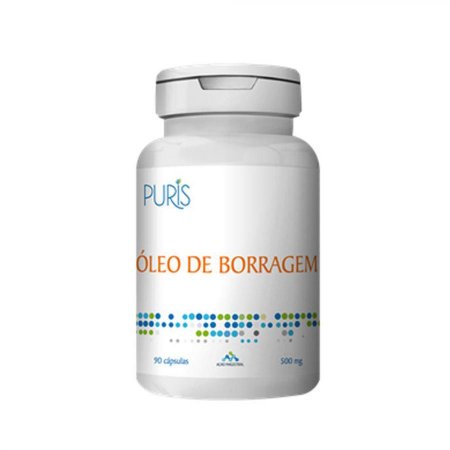 Oleo de borragem 500mg 90 capsulas