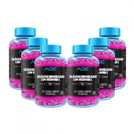 6X COLÁGENO + VITAMINA C (120 Cápsulas)