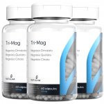 KIT 3x TRI-MAG ( Magnésio Dimalato, Quelato e Citrato) 60 cápsulas - Natulha
