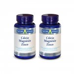 Cálcio Magnesio Zinco - 90 Cáps - 2x - Nature Vitamin