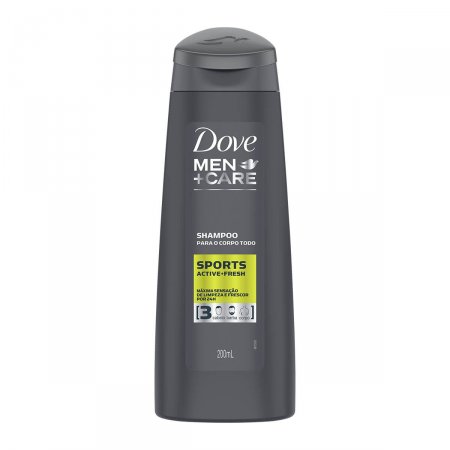 Shampoo Dove Men+Care Sports com 200ml