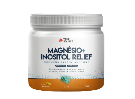True Magnésio + Inositol Relief   Limão   300g   True Source