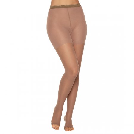 Meia Calça Kendall Suave Compressão s/Ponteira Mel P