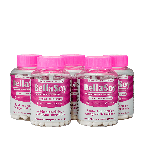 Kit 5 potes Cabelo Pele Unha BellaSoy (Ácido Hialurônico | Biotina | Colágeno | Vitaminas | Sais Minerais)