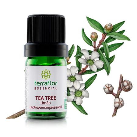 Óleo Essencial de Tea Tree Limao 5ml Terra Flor