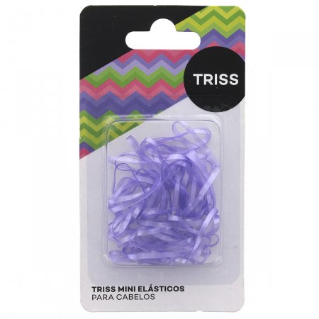 Mini Elásticos para Cabelos Triss com 50 unidades