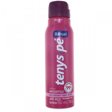 Desodorante para os pés Tenys Pé Feminino Jato Seco com 150ml