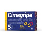 Cimegripe 4mg + 400mg + 4mg 20 cápsulas