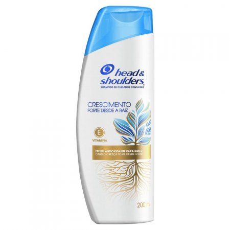 Shampoo Head & Shoulders Crescimento Forte Vitamina E 200 ml
