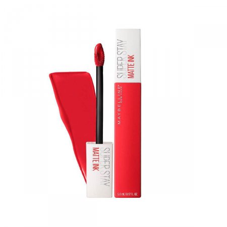 Batom Líquido Maybelline SuperStay Matte Ink Cor Pioneer com 1 unidade de 5ml
