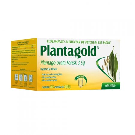 PlantaGold Plantago Arte Nativa 30 Sachês S/Sabor