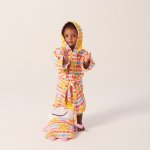 Roupão Estampado com Capuz Sol Baby Joy