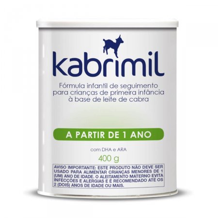 Fórmula Infantil Kabrimil À Base de Leite de Cabra com 400g