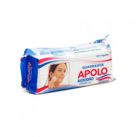 Algodão Apolo Quadrado Facial 50g
