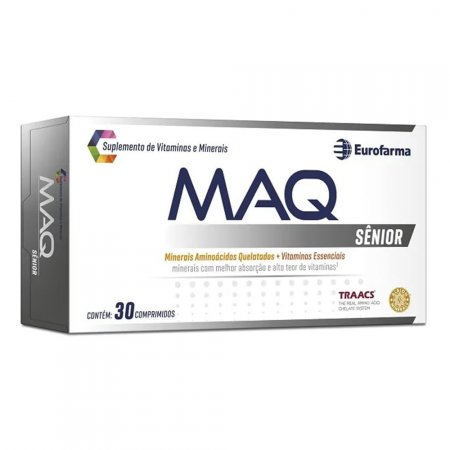 Suplemento Vitamínico Senior Eurofarma Maq 30 Compr