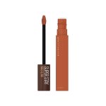 Batom Líquido Maybelline SuperStay Matte Ink Coffee Edition Cor Caramel Collector com 5ml