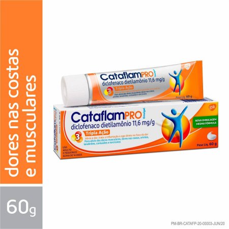 CataflamPro Emulgel 11,6mg/g com 60g