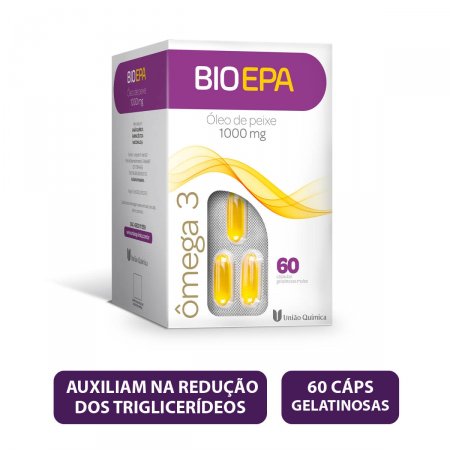 Ômega 3 Bio Epa Óleo de Peixe com 60 cápsulas