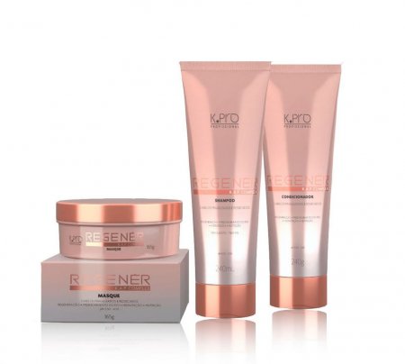 K.Pro Regenér - Home Care Kit (Shampoo + Condicionador + Máscara)