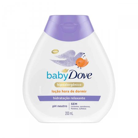 Loção Hidratante Baby Dove Hora de Dormir Hidratação Relaxante com 200ml